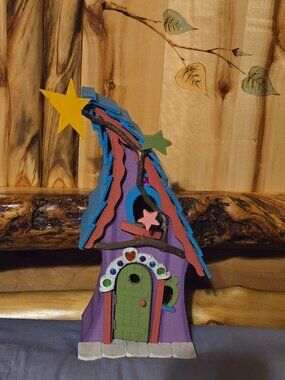 Sleepy Hollow Handmade Bird House.   NWOT